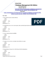 Concepts of Database Management 8th Edition Pratt Test Bank 1