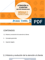 Curso Atención Al Cliente en El Sector Inmobiliario - Modulo-1