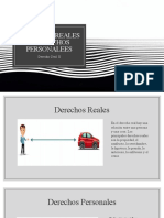 Derechos Reales y Derechos Personales