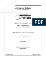 Trabajo Primer Parcial Derecho Procesal Agrario