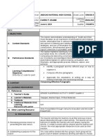 Detailed-Lesson-Plan - Composing Effective Paragraphs