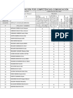 Registro de 5 B