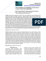 Analisis Mutu Beton Bertulang Pekerjaan Retaining