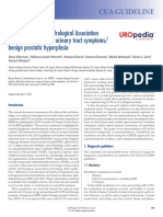 UPDATE - Canadian Urological Association: Guideline: Male Lower Urinary Tract Symptoms/ Benign Prostatic Hyperplasia