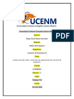 Cuadro Resumen Sobre El Proceso de Organización de Una Feria de Proyectos