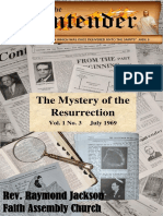 The Mystery of The Resurrection - Raymond Jackson