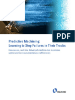 Predictive Machining Learning To Stop Failures in Their Tracks 2020