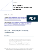 Business Statistics Communicating With Numbers 2nd Edition Jaggia Solutions Manual Download