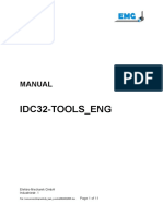 Manual IDC32 TOOLS GB