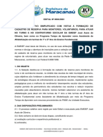 Edital 04 de 2023 Emeief José Assis de Oliveira Turno e Contra Turno Escolar