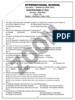 5358chemistry Class XII Question Bank (First Part) (2022-23)