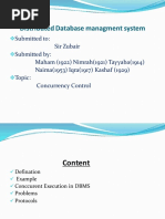 Distributed Database Managment System