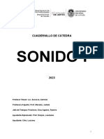 Cuadernillo - Sonido 1 - 2023