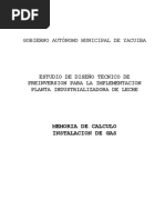 MEMORIA CALCULO INST. DE GAS Ok