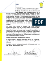 Certificado de Pensum