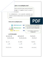 Qué Es La Multiplicación