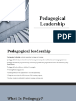 Pedagogical Leadership Presentation Final