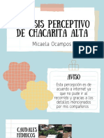 Analisis Perceptivo Chacarita Alta - Micaela Ocampos