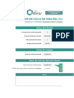 Plantilla Excel Ciclo Vida Cliente