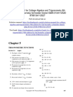 College Algebra and Trigonometry 6th Edition Lial Solutions Manual Download