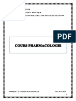 Cours Pharmacologie