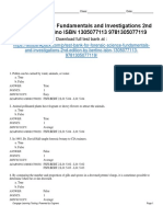 Forensic Science Fundamentals and Investigations 2nd Edition Bertino Test Bank 1