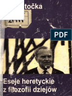 Patocka - Eseje Heretyckie Z Filozofii Dziejow