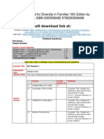 Diversity in Families 10th Edition Zinn Test Bank Download