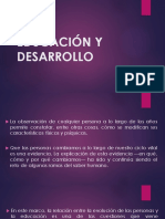 Educacion y Desarrollo 2