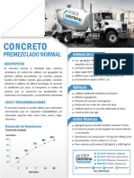 Ficha Técnica Concreto Normal