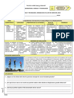 (PDF) 5° SEC. EDA 3 SEMANA 4 CYT Indaga 2023 Comprobamos Si La Masa de Un Cuerpo Influye en Su Desplazamiento