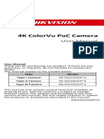 UD20635B - Baseline - 4K ColorVu PoC Camera User Manual - V2.1 - 20200721