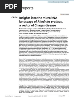 Insights Into The Microrna Landscape of Rhodnius Prolixus, A Vector of Chagas Disease