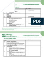 AQA GCSE Bio Combined End of Topic B17