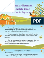 Net Ionic Equations