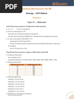 IB Biology Answers ThemeD