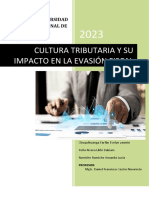 Cultura Tributaria-Evasion Fiscal 1