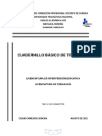 Cuadenillo Básico de Titulación - Dr. Navarro - Septiembre - 22