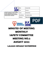 Minutes of Meeting