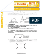 Separatas de Los Cuadrilateros para Sexto de Primaria