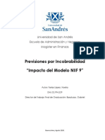 Tesis NIIF 9 - Prev Incobrabilidad