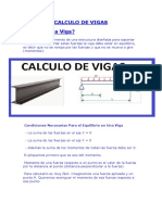 Calculo en Vigas