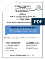 Memoire de Soutenance