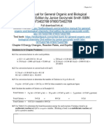 General Organic and Biological Chemistry 2nd Edition Janice Gorzynski Smith Solutions Manual Download