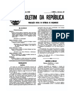 Diploma Ministerial N 95-95 de 19 de Julho