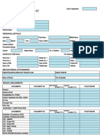 Application Form - Engine Cadet