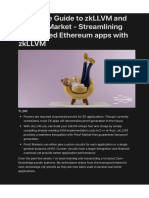 Complete Guide To ZKLLVM and Proof of Market - Streamlining Zk-Enabled Ethereum Apps With ZKLLVM