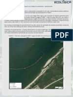 Correntes e Dispersão de Sedimentos