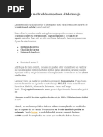 Métodos para Medir El Desempeño en El Teletrabajo