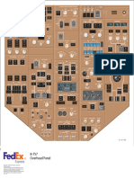 Boeing-757 Overhead Panel